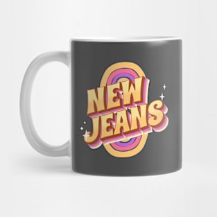 New jeans ADOR typography Morcaworks Mug